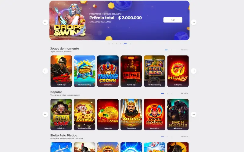 Jogos o Pledoo Casino